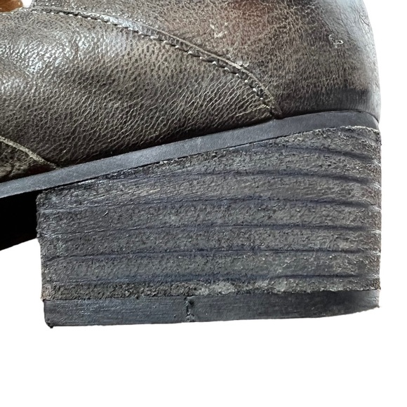 Seychelles Brown Woven Leather Ankle Bootie, Size 9 - Picture 9 of 13